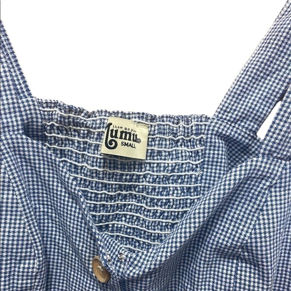 Show Me Your MuMu Blue And With Cropped Top - Picture 4 of 4